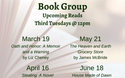 FUUN Book Group Upcoming Reads