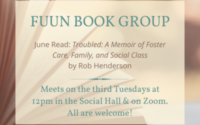 FUUN Book Group Reads for May and June 2024