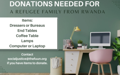 Donations Needed for New Refugee Family